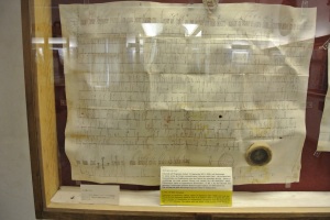 A document from Otto I (Dated Sept 17, 937 - - - that 9-3-7, not 1937!)
