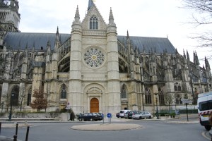 Another view of the church - from the side.
